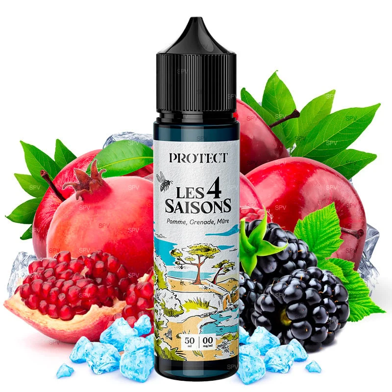 Protect - Apfel Granatapfel Brombeere - Les 4 Saisons Sommer | 50 ml in 75 ml