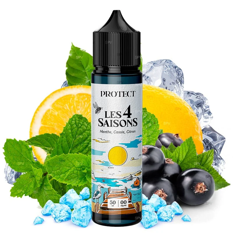 Protect - Minze Cassis Zitrone - Les 4 Saisons Sommer | 50 ml in 75 ml