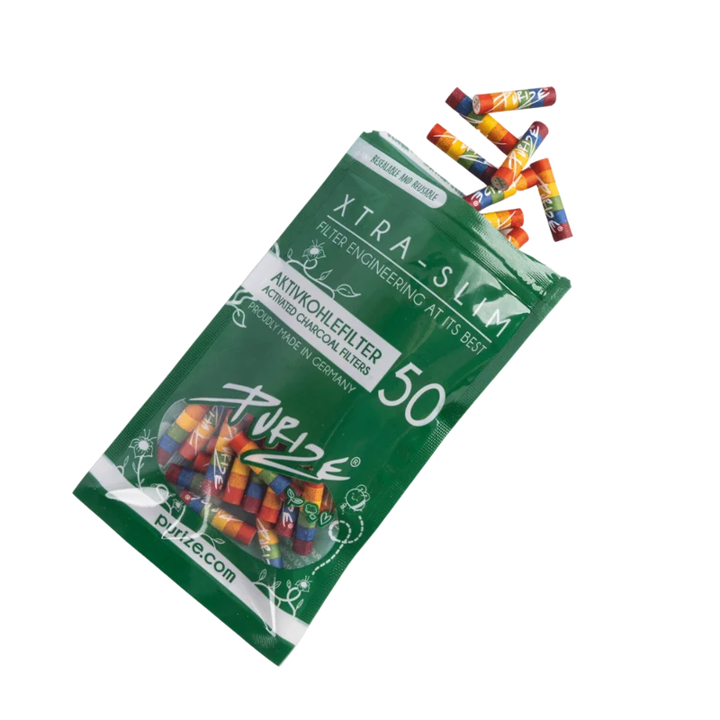 Purize Xtra Slim Filter (5,9mm) - Rainbow (5 Beutel)