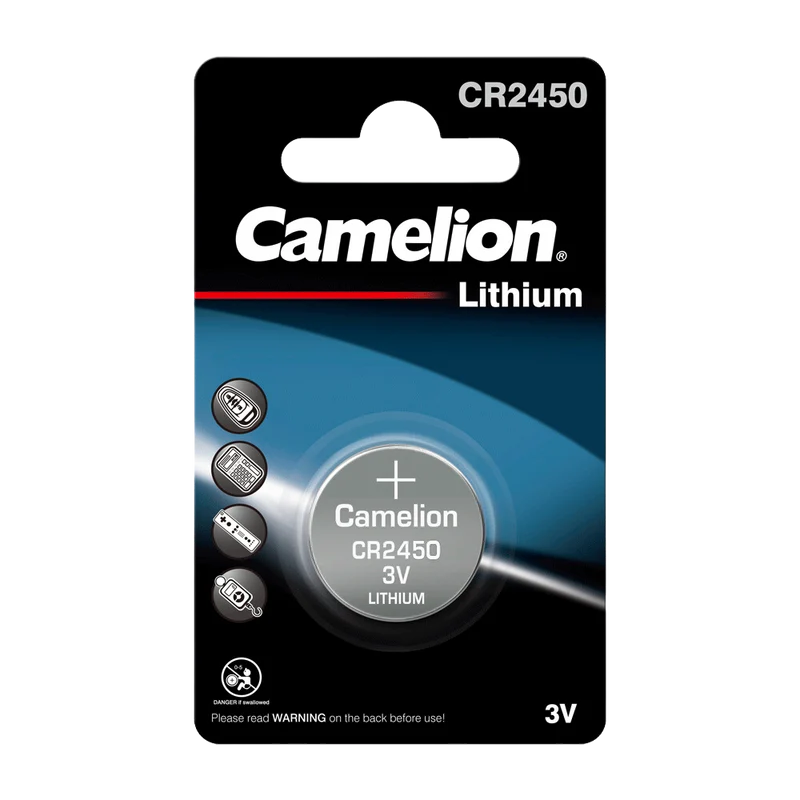 CAMELION Lithium CR2450 Knopfzelle (10x 1er Blister)