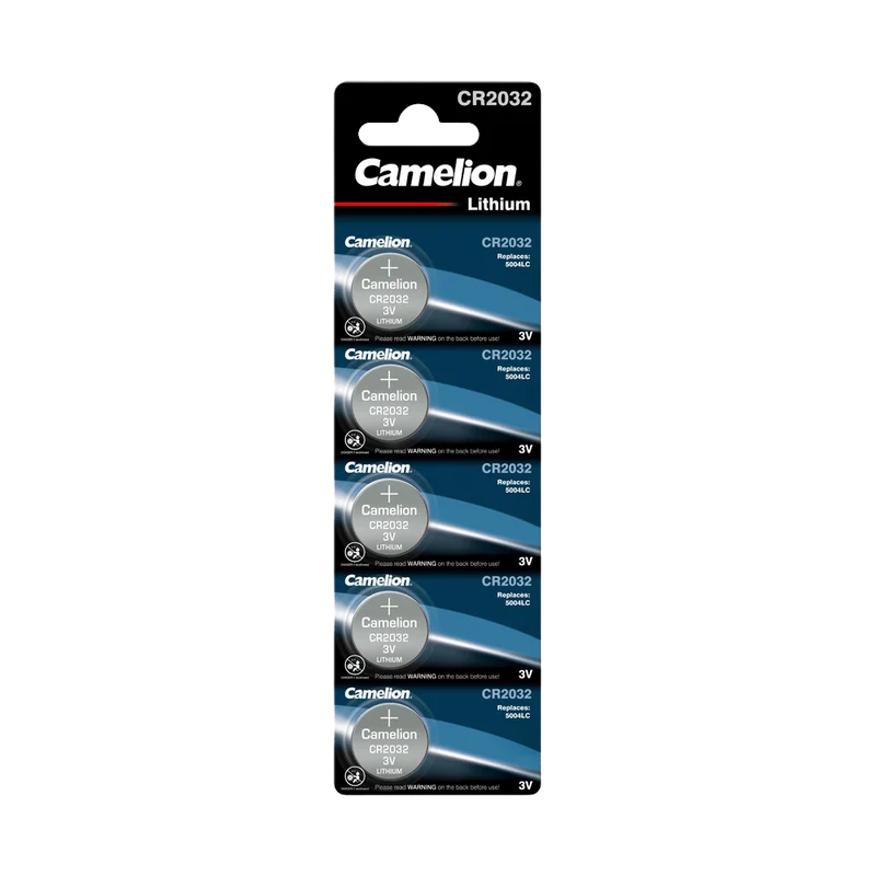 CAMELION Lithium CR2032 Knopfzelle (5x 5er Blister)