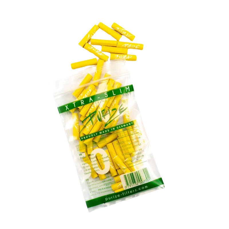 Purize Xtra Slim Filter (5,9mm) - Yellow (5 Beutel)