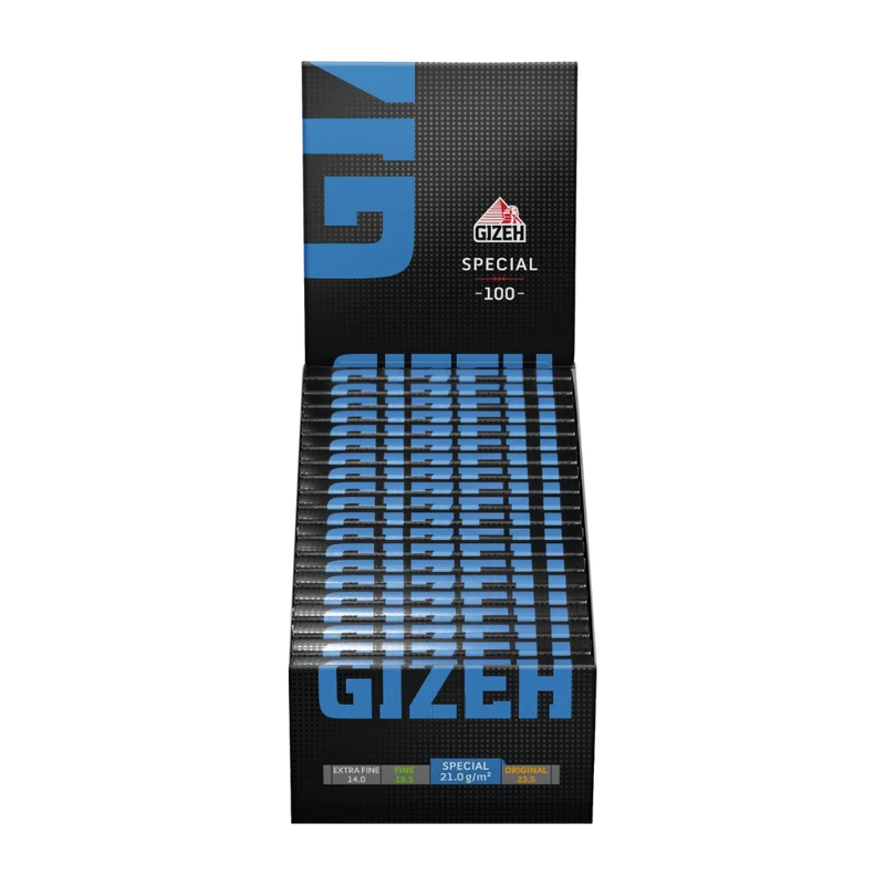 GIZEH BLACK - Special 100 Blatt (blau)