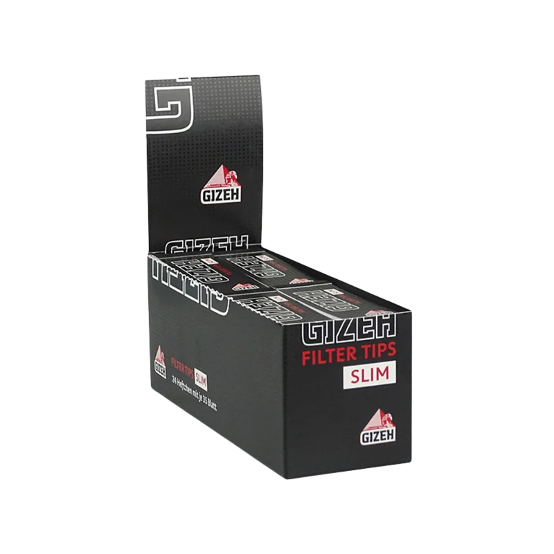 GIZEH BLACK - Filter Tips Slim
