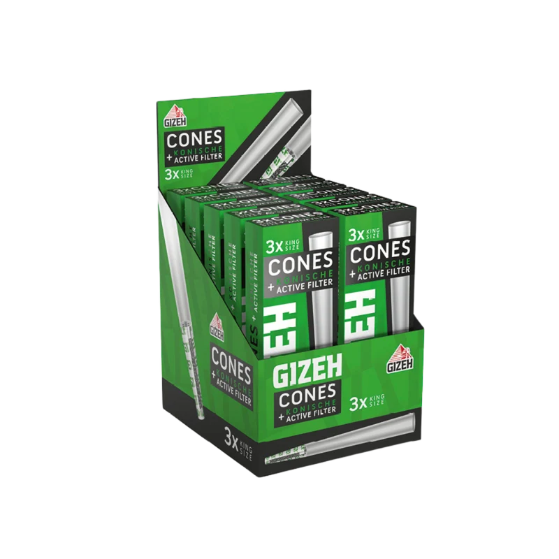 GIZEH BLACK - Cones + konische Active Filter
