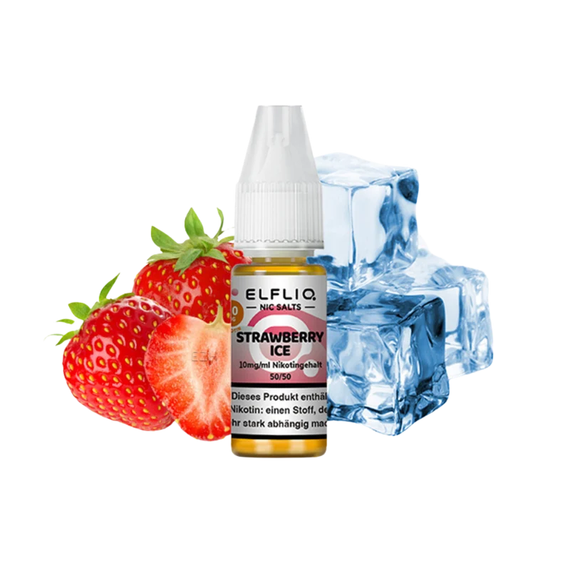 ELFBAR ELFLIQ - Strawberry Ice (10ml / 20mg)
