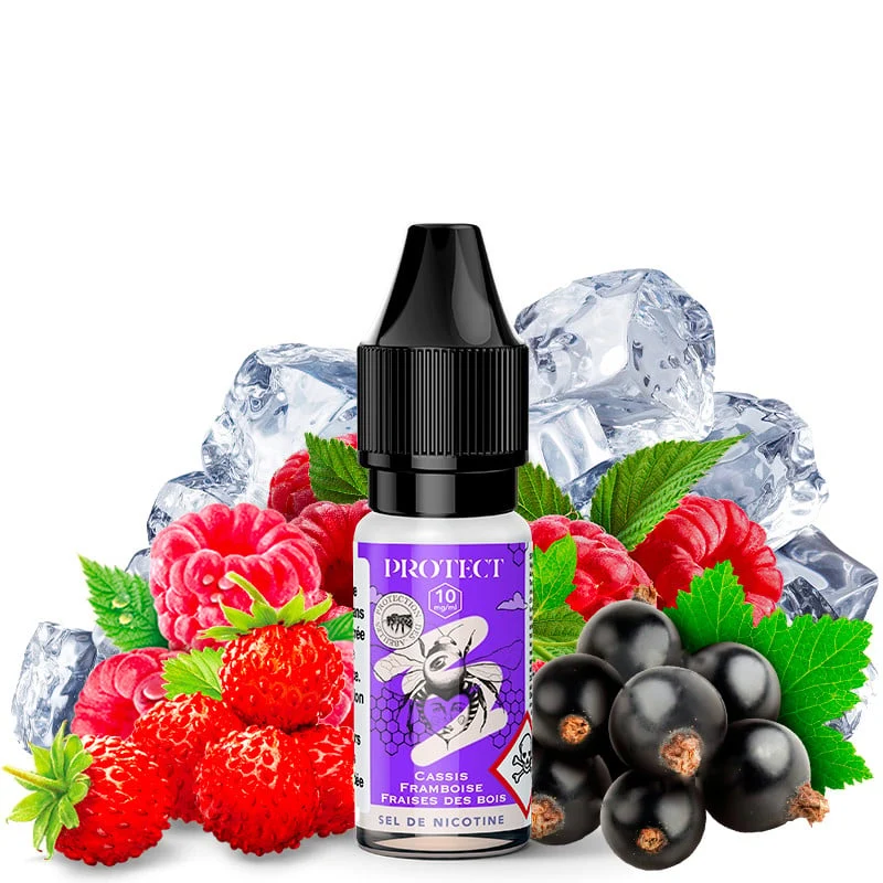 Protect - Schwarze Johannisbeere Himbeere Walderdbeere Nikotinsalz | 10 ml