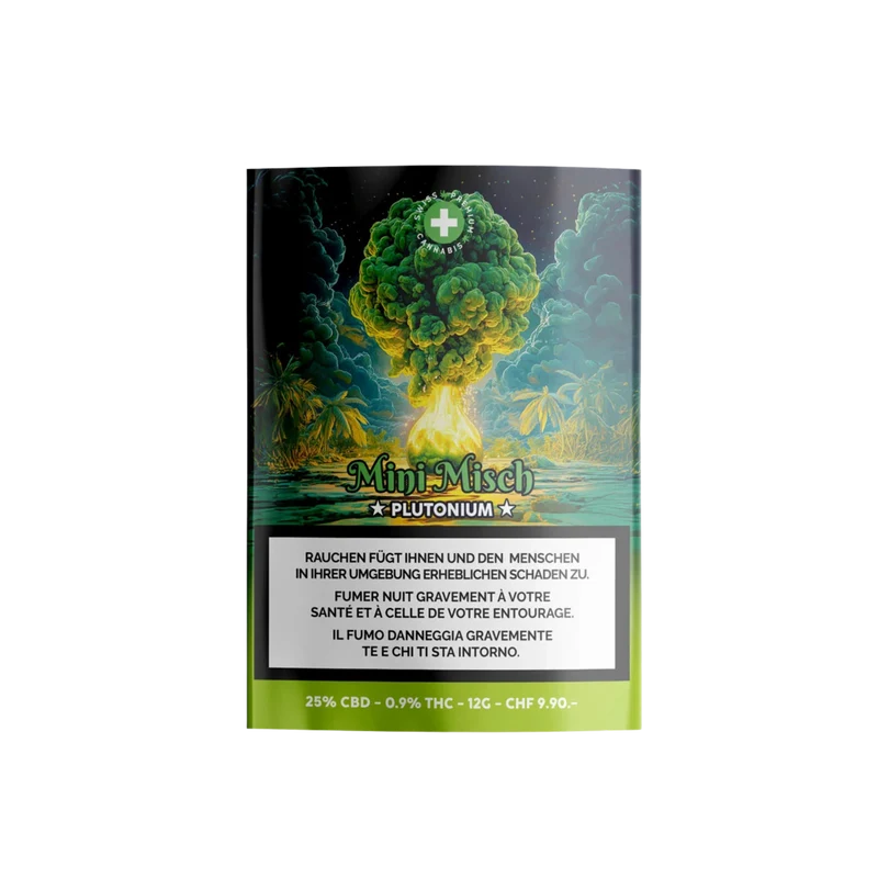 High Level Genetics Plutonium - Indoor CBD Mini Misch 12g