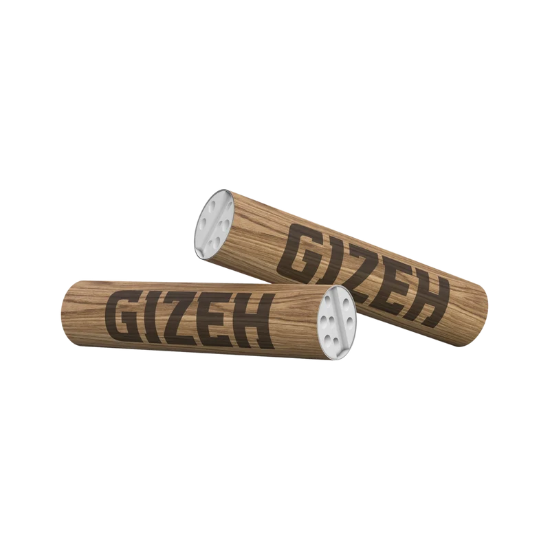 GIZEH Aktivkohlefilter 6mm Brown – Box à 10 Stück
