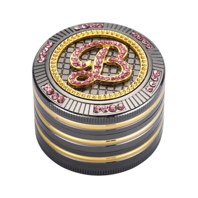 Champ High Metall Grinder Bling Bling Girly 50 mm, 4-teilig