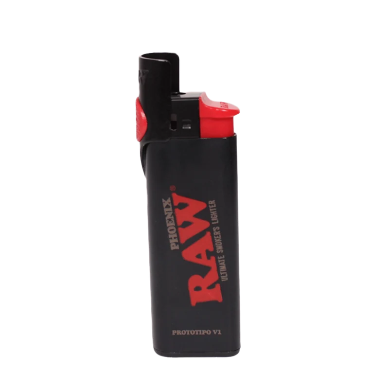 RAW Phoenix Feuerzeug Schwarz – elektrische Zündung