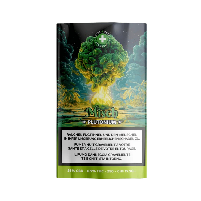 High Level Genetics Plutonium - Indoor CBD Misch 25g