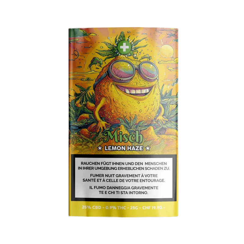 High Level Genetics Lemon Haze - Indoor CBD Misch 25g