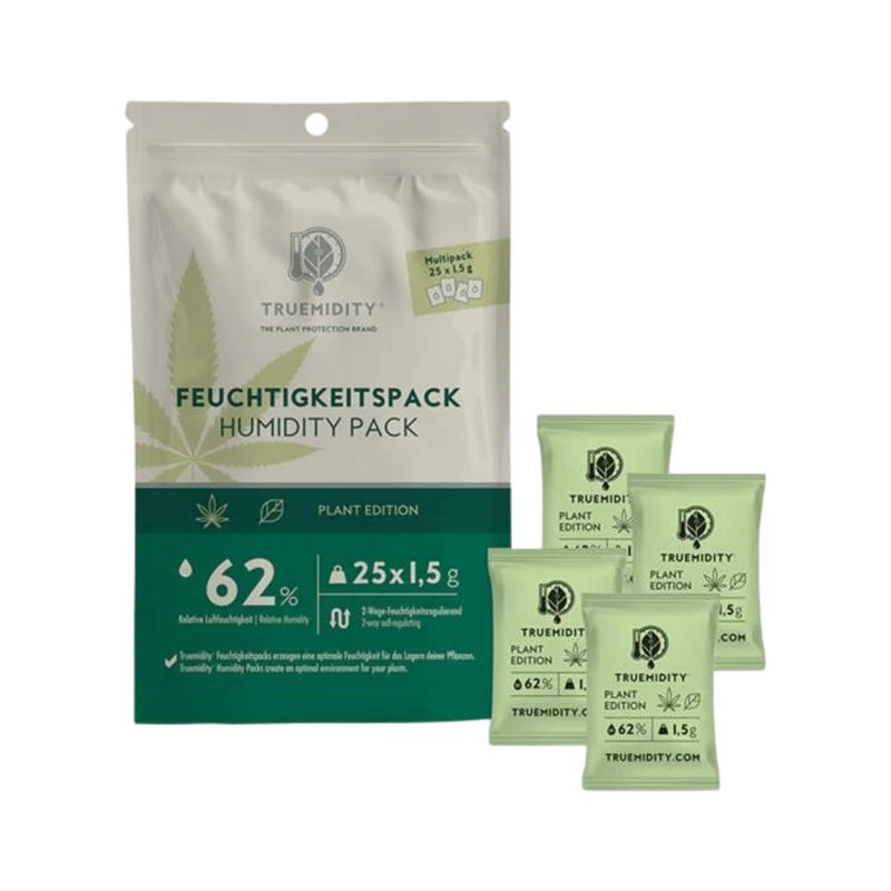 Truemidity Humidity Packs 62% – 1.5g Display (25 Stück)