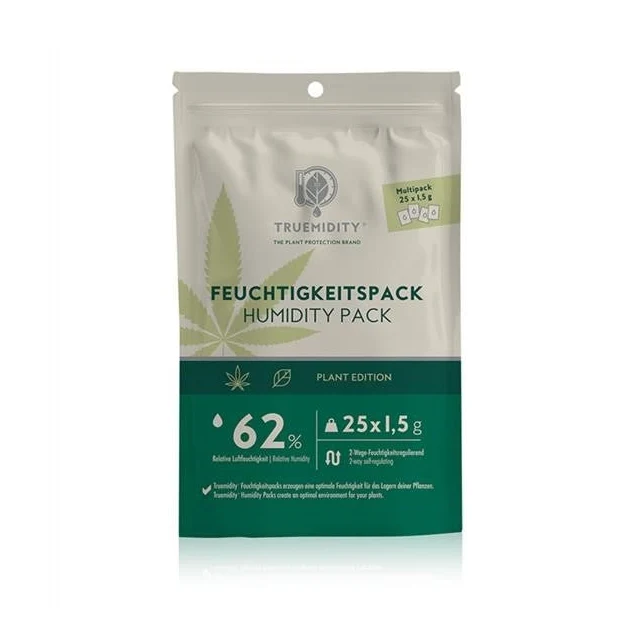Truemidity Humidity Packs 62% – 1.5g Display (25 Stück)
