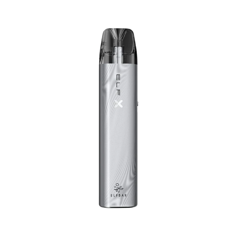 Elf Bar ELFX Kit Silver – Vape Pod System nachfüllbar, 2ml