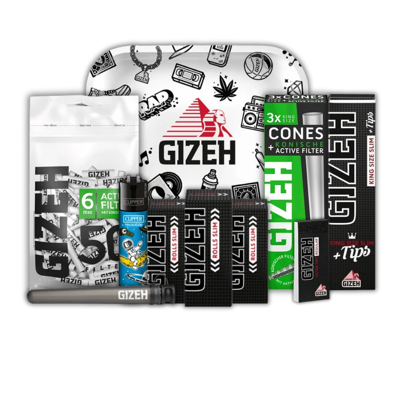 GIZEH Bundle – 8-teiliges Drehset