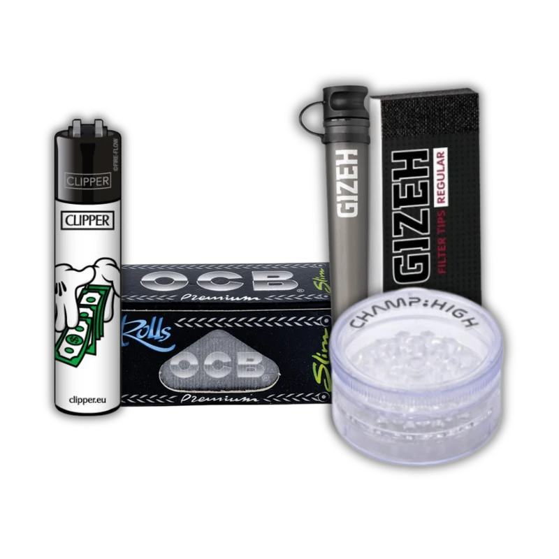 Rauchwerk Starter Kit 2 – Grinder & Zigarettentuben Set