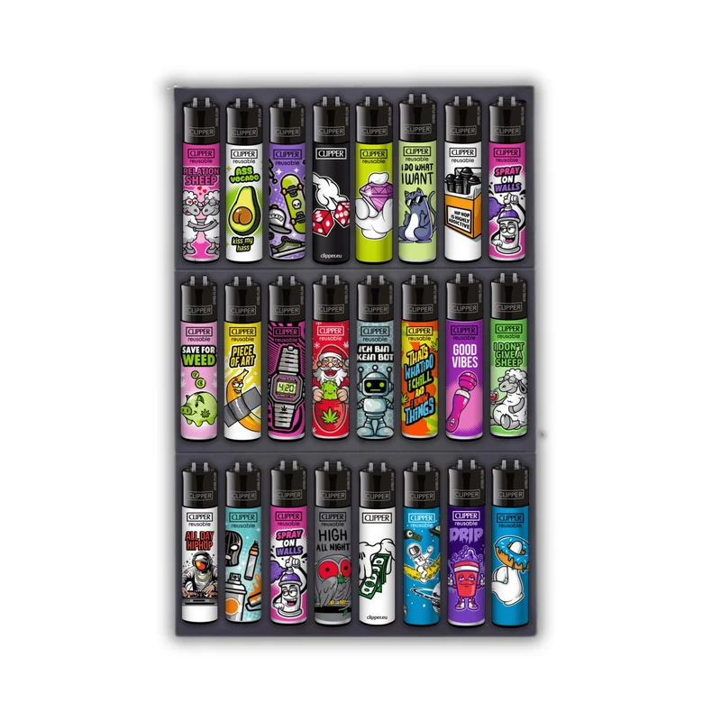 Clipper Fire Board Mystery Bundle – 24 Feuerzeuge