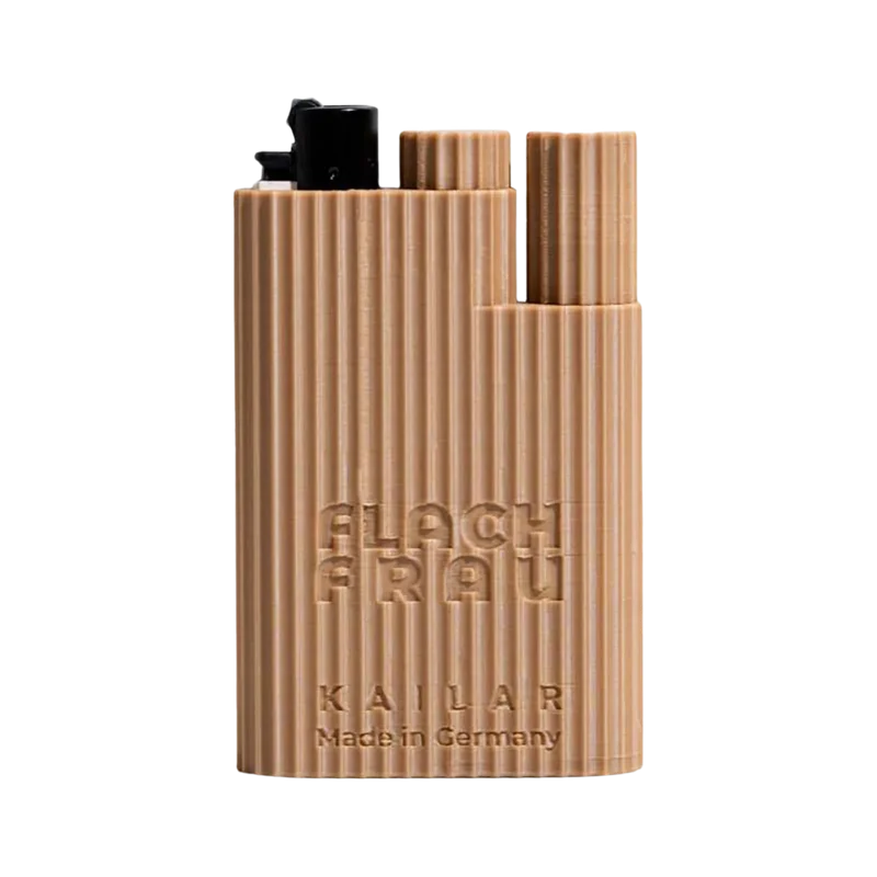 Kailar FLACHFRAU® Das Original Beige - Aufbewahrungs Case