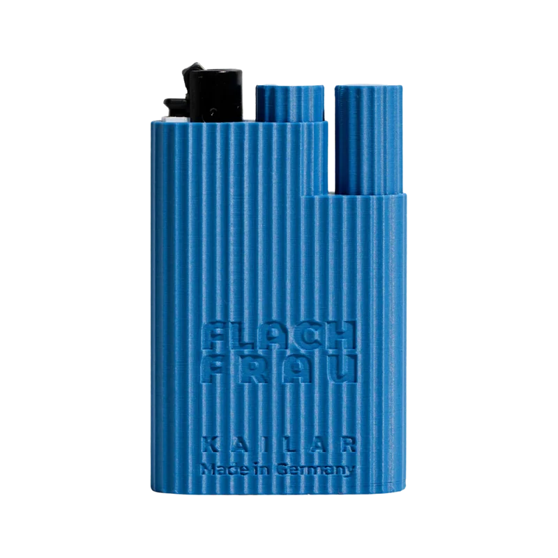 Kailar FLACHFRAU® Das Original Blue – Aufbewahrungs-Case