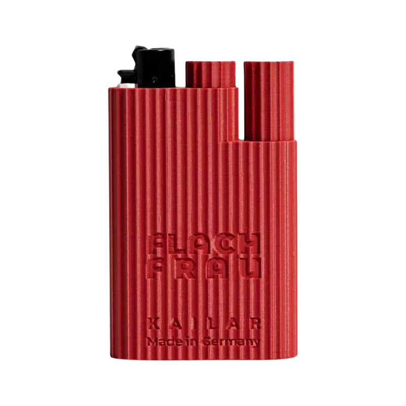 Kailar FLACHFRAU® Das Original Red – Aufbewahrungs Case