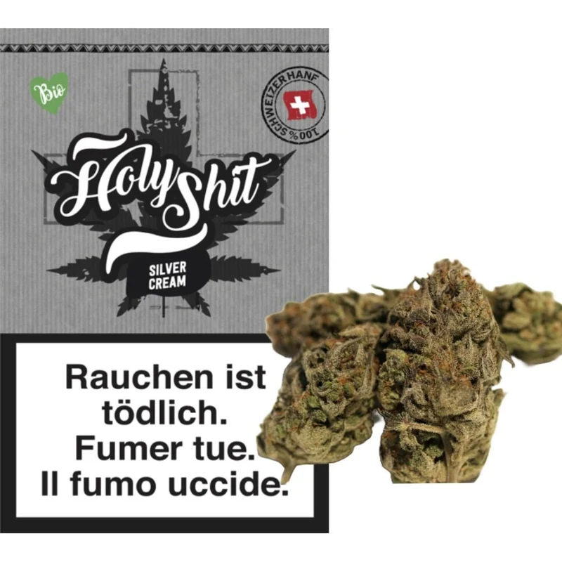 Holy Shit Silver Cream – Indoor CBD Blüten 4g