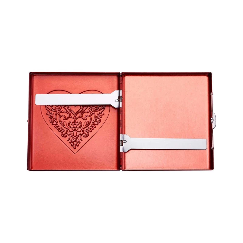 Champ Zigarettenetui Heart – 20er Metall, Display 12 Stück