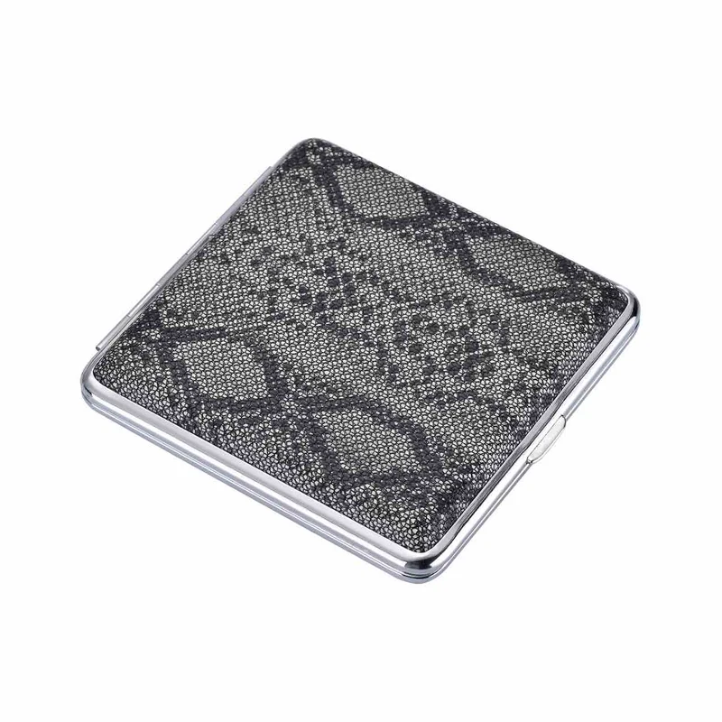 Champ Zigarettenetui Pythonstyle – 20er Metall, Display 12 Stück