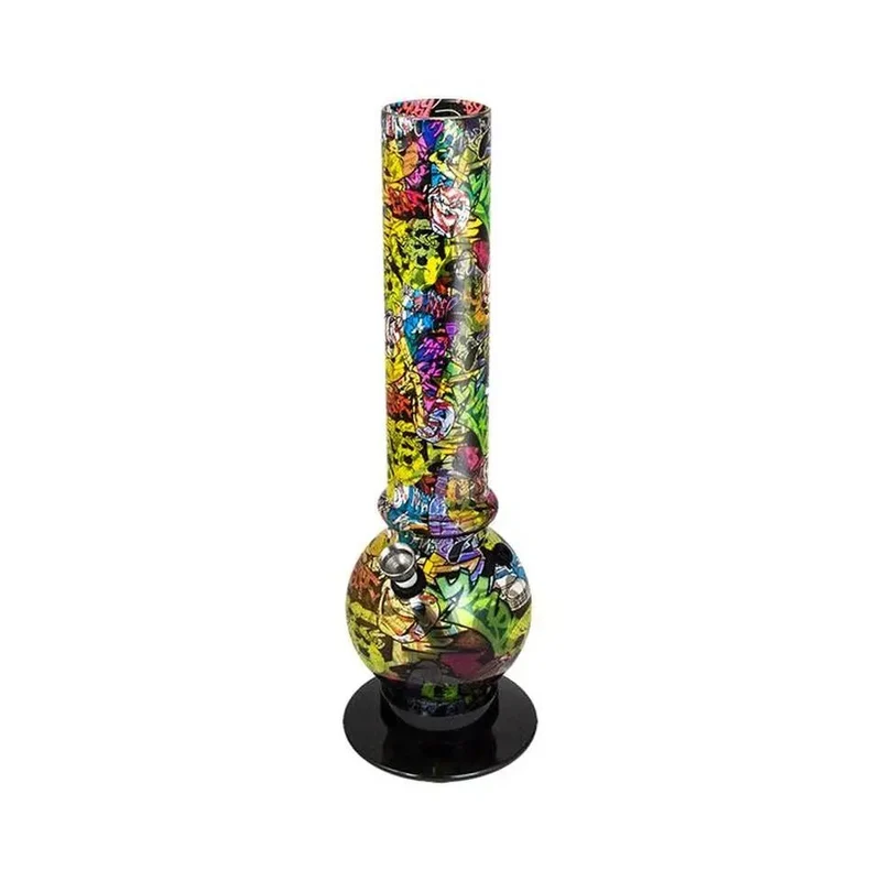 Acryl Bong Street Art Graffiti – Bunt, 32cm, Kickloch