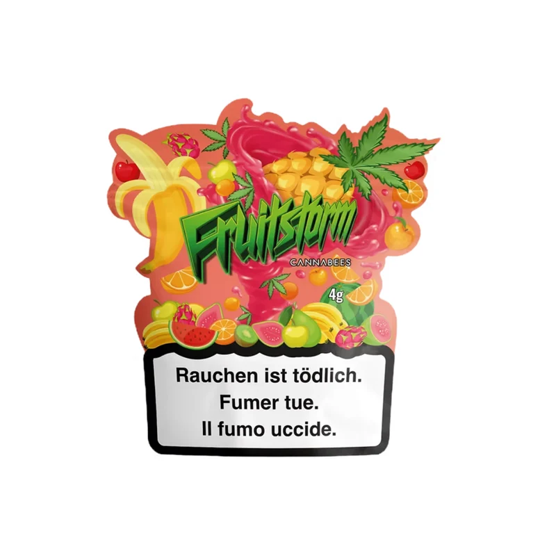 Cannabees Fruitstorm – Indoor CBD Blüten 4g