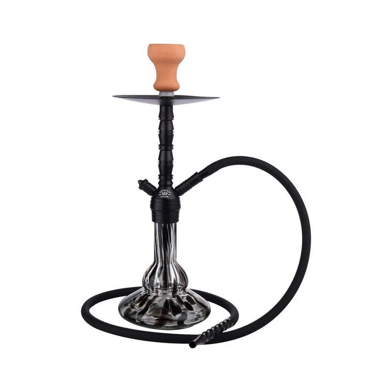 Al Malik Shisha Er-Rich Black – Wasserpfeife 55cm