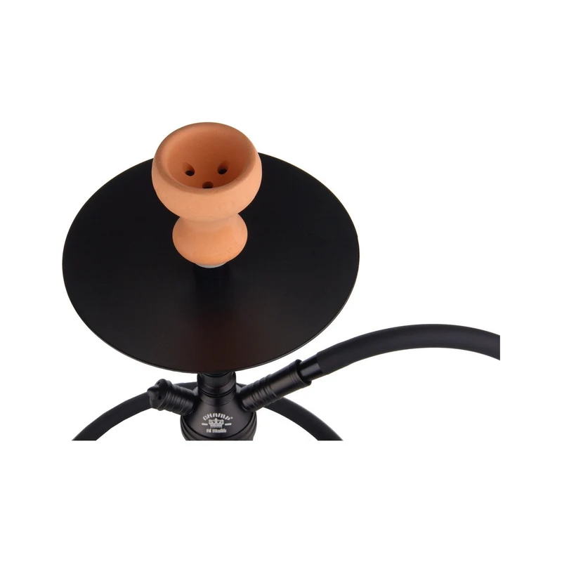 Al Malik Shisha Er-Rich Black – Wasserpfeife 55cm