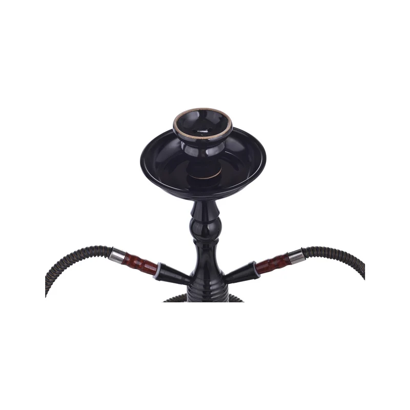 Al Malik Shisha Inzegan Black – Wasserpfeife 45cm