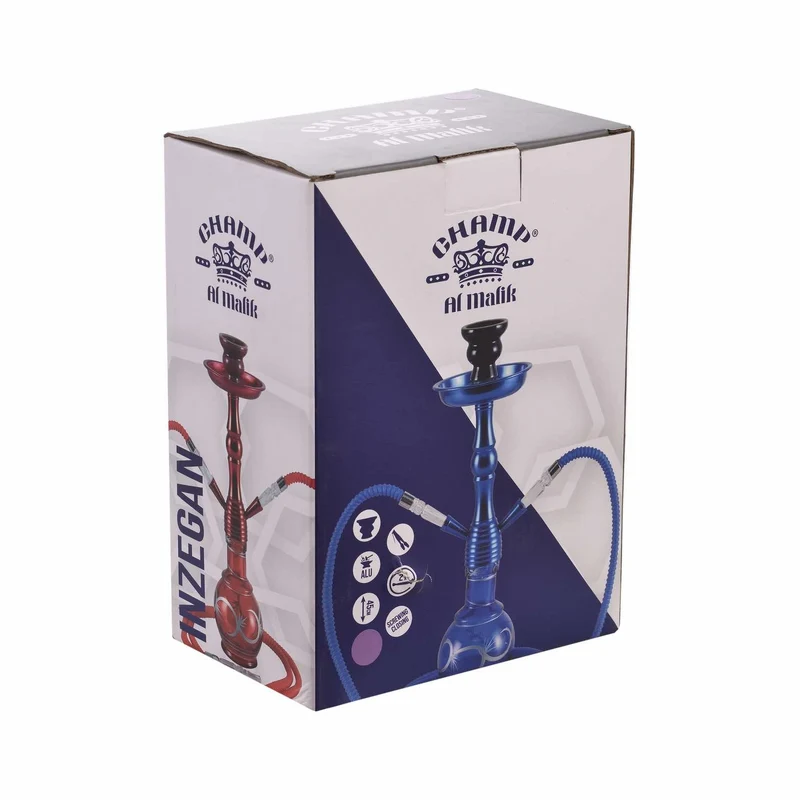 Al Malik Shisha Inzegan Purple – Wasserpfeife 45cm