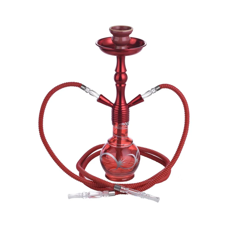 Al Malik Shisha Inzegan Red – Wasserpfeife 45cm