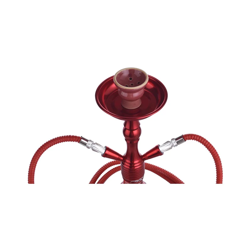 Al Malik Shisha Inzegan Red – Wasserpfeife 45cm