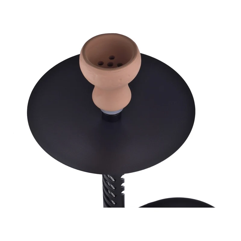 Al Malik Shisha Jorf Perlmutt Black – Wasserpfeife 57cm