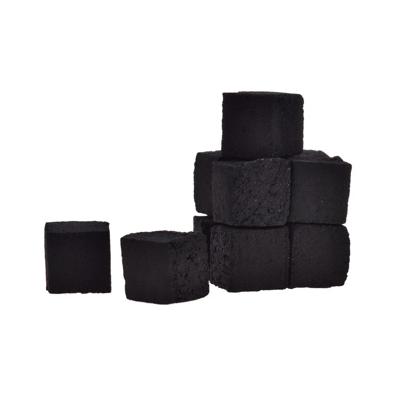 Al Malik Shisha Kohle – Naturkohle Würfel 25mm, 1kg Box
