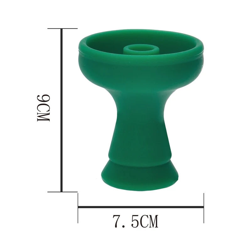 Al Malik Shisha Kopf aus Silikon – 70mm, 9cm