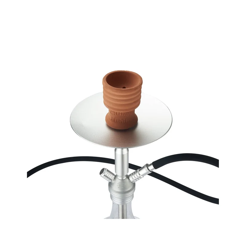 Al Malik Shisha Marrakech Silber – Wasserpfeife, 420 mm