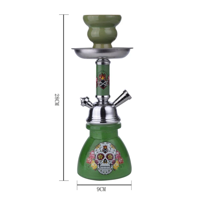 Al Malik Shisha Wad Zam 3 Colors – Wasserpfeife 3er Set, 280 mm