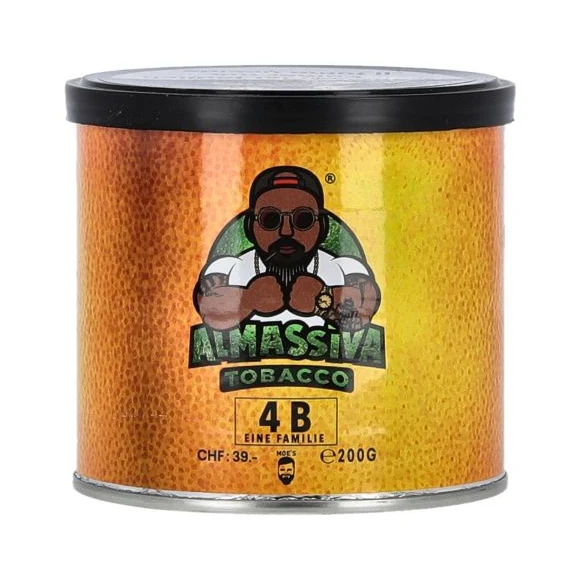 Al Massiva 4B Eine Familie Zitrone Limette – Shisha Tabak, 200 g