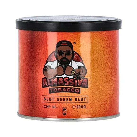 Al Massiva Blut gegen Blut Zitrone – Shisha Tabak, 200 g