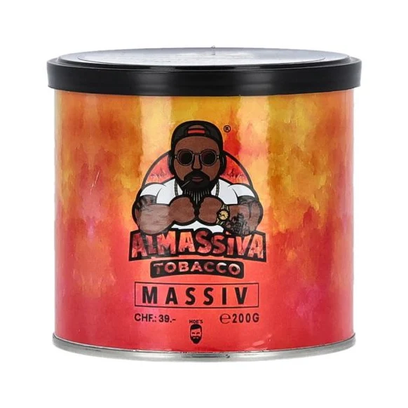 Al Massiva Massiv Shisha Tabak 200g – Pfirsich Ice Virginia Tabak