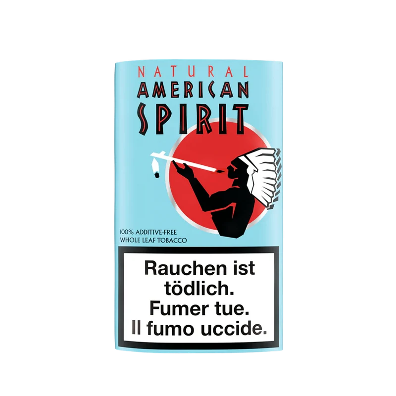 American Spirit Blue – Drehtabak ohne Zusatzstoffe, 5x25 g