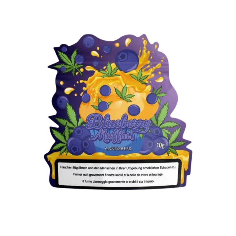 Cannabees Blueberry Muffin – Indoor CBD Minibuds, 18 g