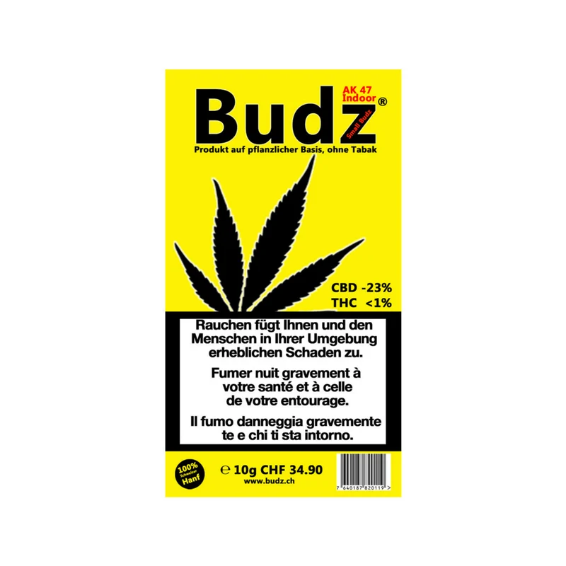 Budz AK-47 Indoor CBD Small Buds 10g
