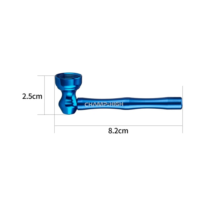 Champ High Alu Mini Pfeife 85 mm aus Aluminium
