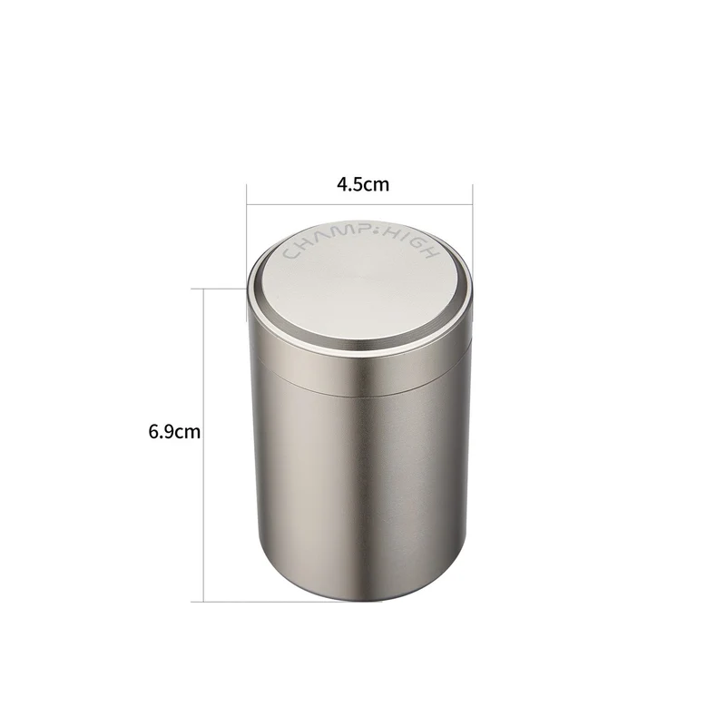 Champ High Alu Stash Tube Silver – Aufbewahrungsdose, 45x69 mm